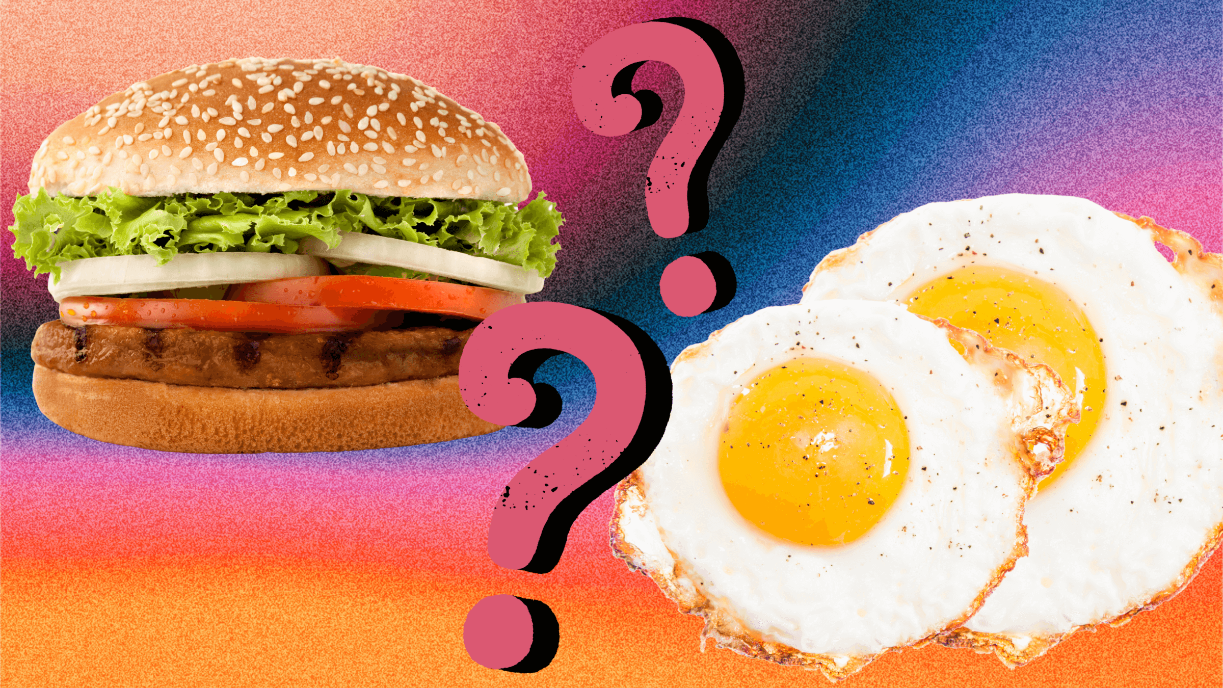 If you had the choice, which would you take, a pound of ground beef or a dozen eggs?