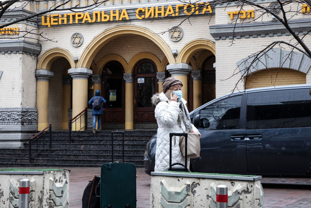 The Brodsky Synagogue in Kyiv, Ukraine. (Getty)