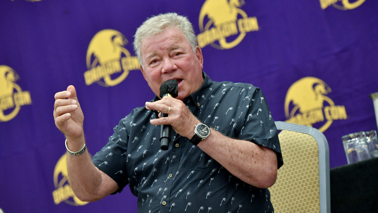 William Shatner speaks at Dragon Con 2022.