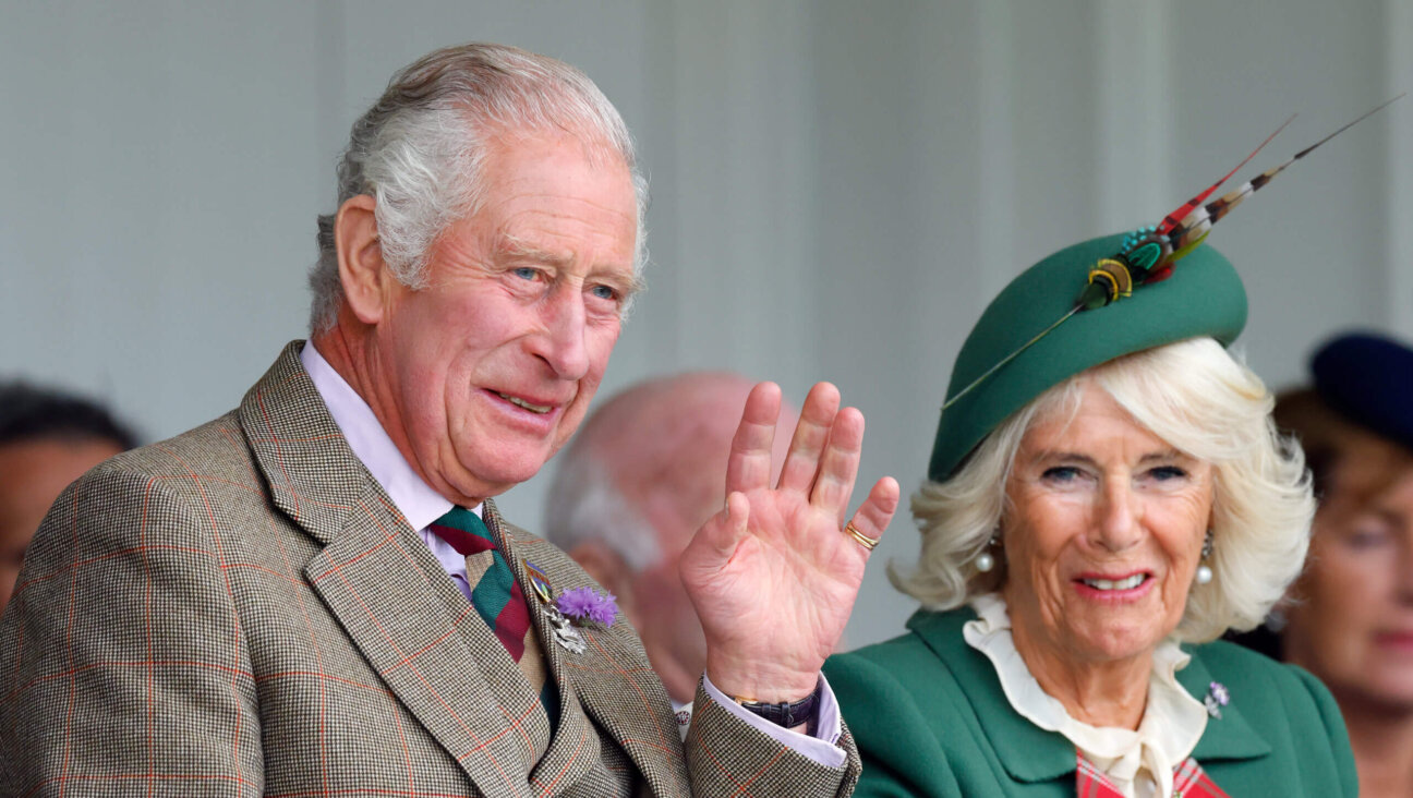Charles and Camilla attend the Braemar Highland Gathering at The Princess Royal and Duke of Fife Memorial Park on September 3, 2022 in Braemar, Scotland. 