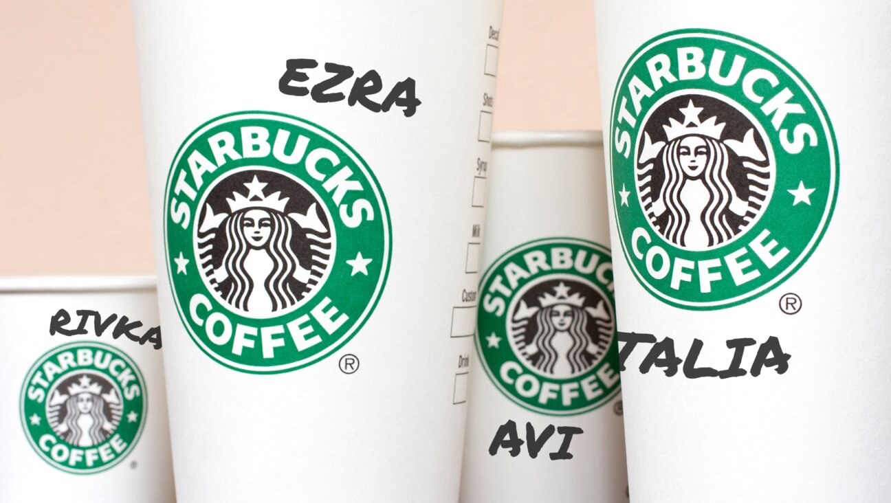 A new study from the Jewish Language Project at Hebrew Union College-Jewish Institute of Religion charts how Jewish names have evolved over history and what they say about American Jewish identity. (JTA Illustration by Grace Yagel)