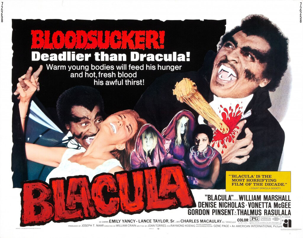 Released in the summer of 1972, "Blacula" became one of that year's top-grossing films.