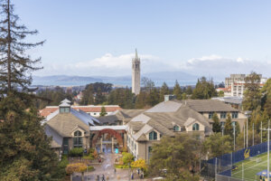 A view of the University of California Berkeley campus. 