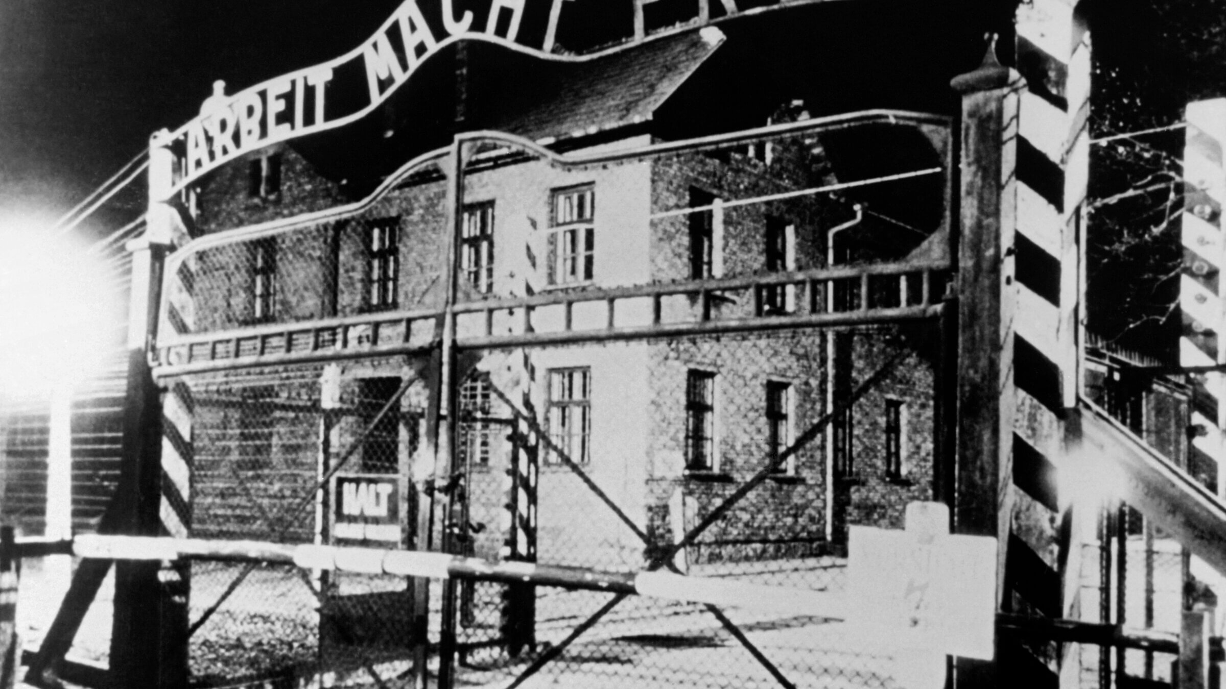 Auschwitz, as seen in January, 1945.