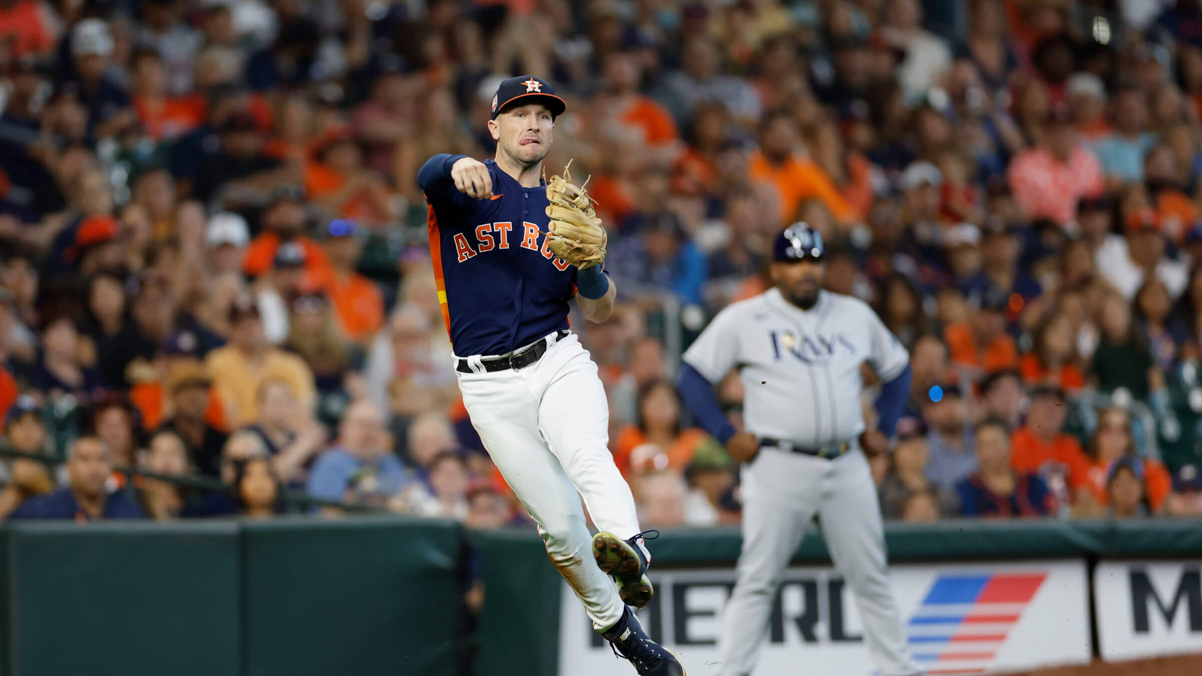 Alex Bregman faces the Tampa Bay Rays on Oct. 2, 2022.