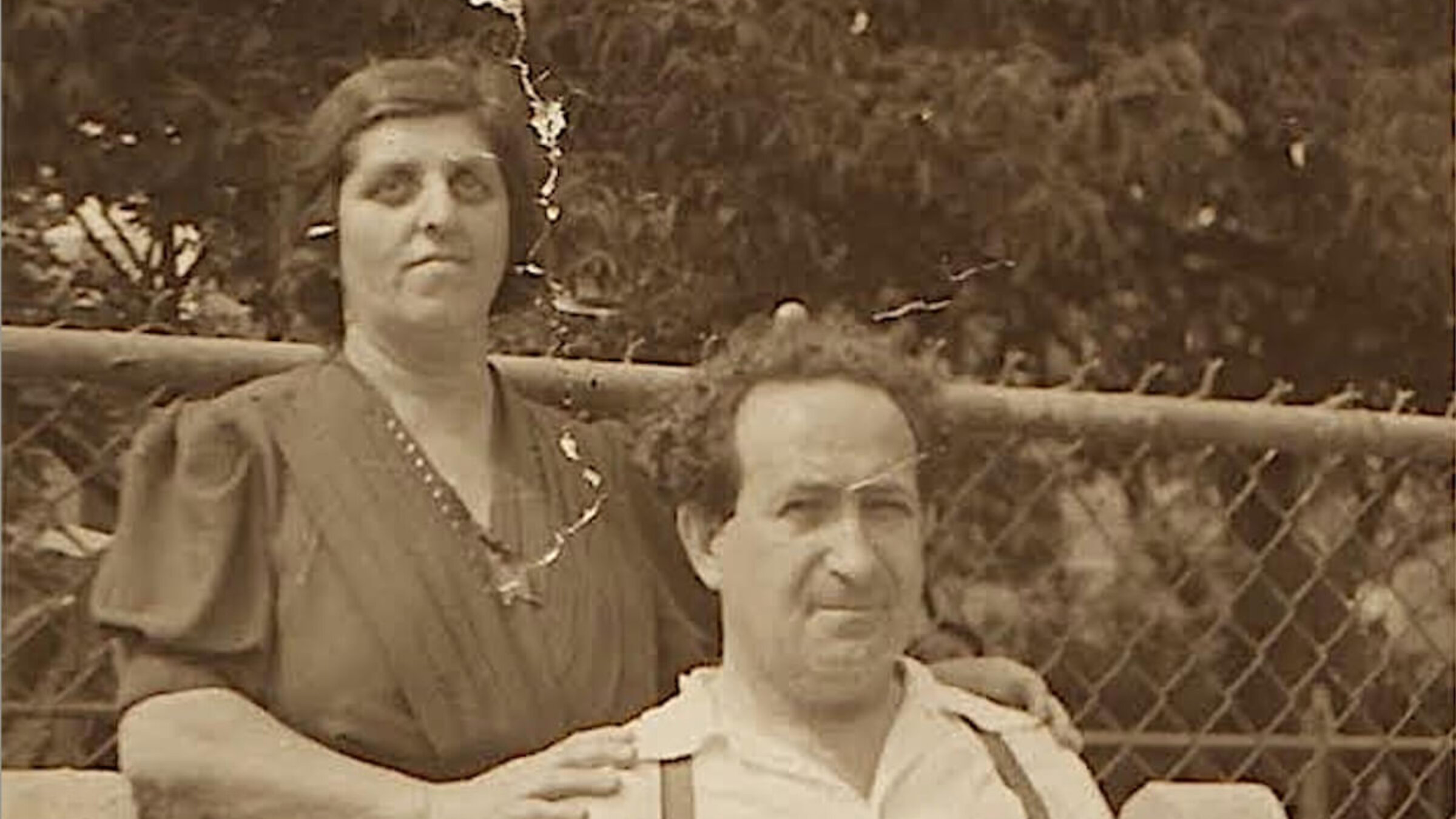 The author's grandparents, Fannie and Israel