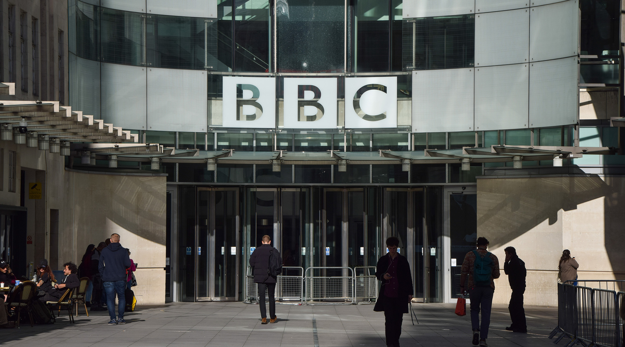 The BBC headquarters is located in London. (Vuk Valcic/SOPA Images/LightRocket via Getty Images)