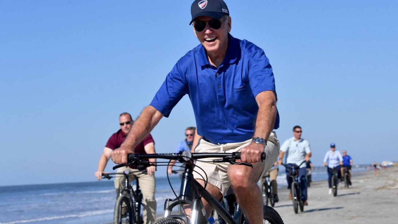 President Joe Biden on vacation in South Carolina this summer. (Getty)