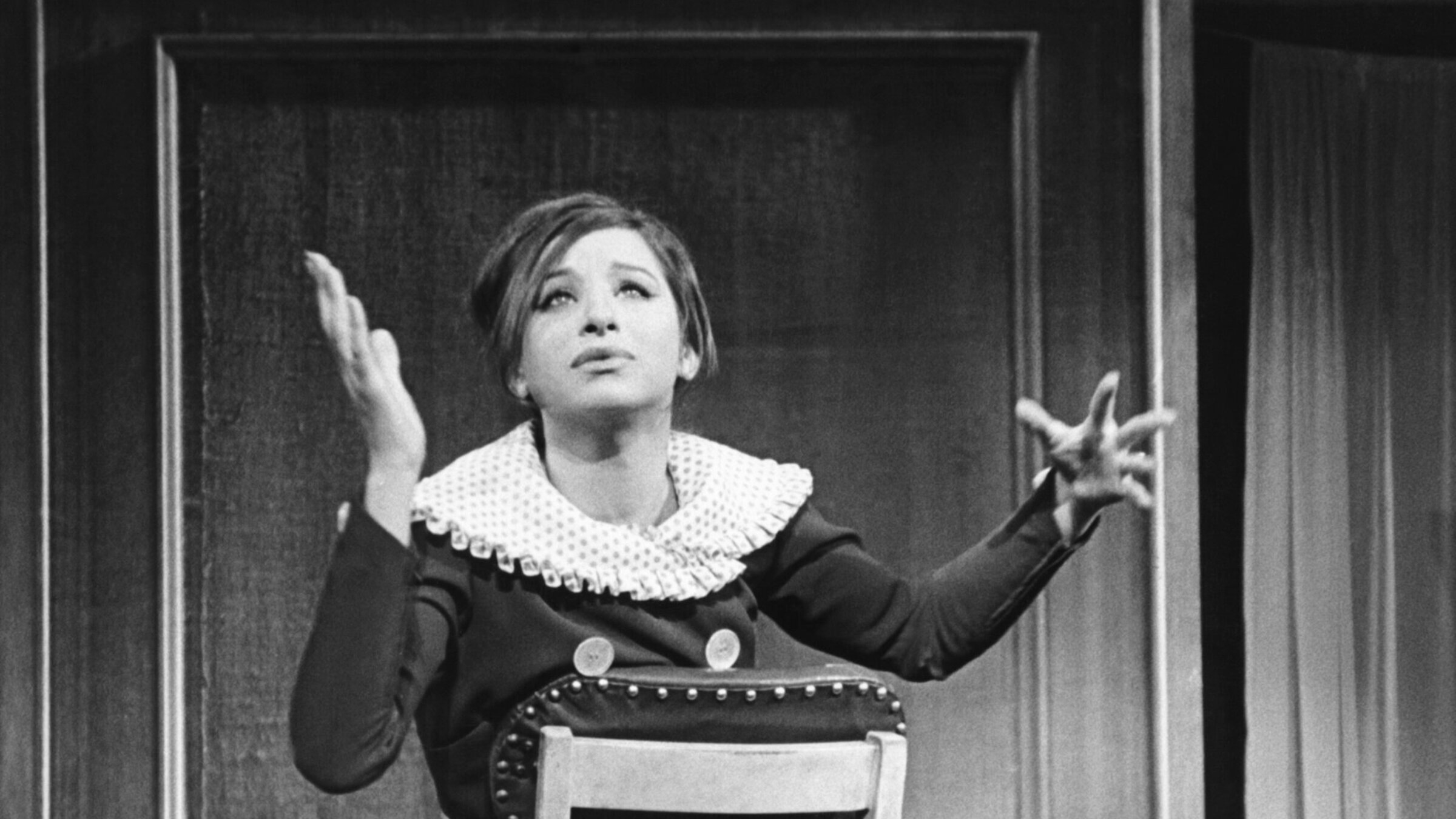  Barbra Streisand making her Broadway debut at 19 in the musical "I Can Get It for You Wholesale" in 1962.