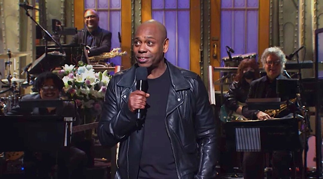 Dave Chappelle's 'Saturday Night Live' monologue was about antisemitism. (NBC)
