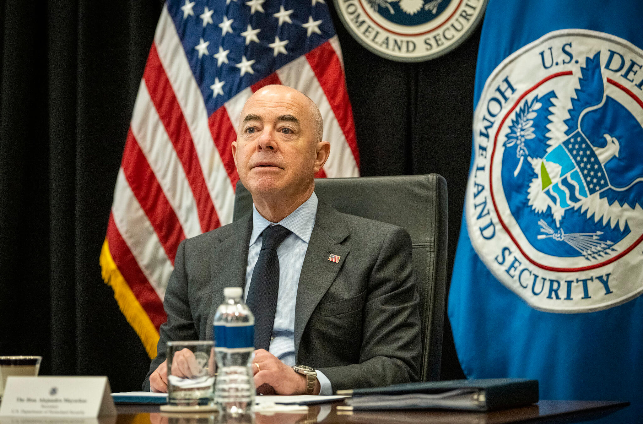 Homeland Security Secretary Alejandro Mayorkas on July 1, 2021.