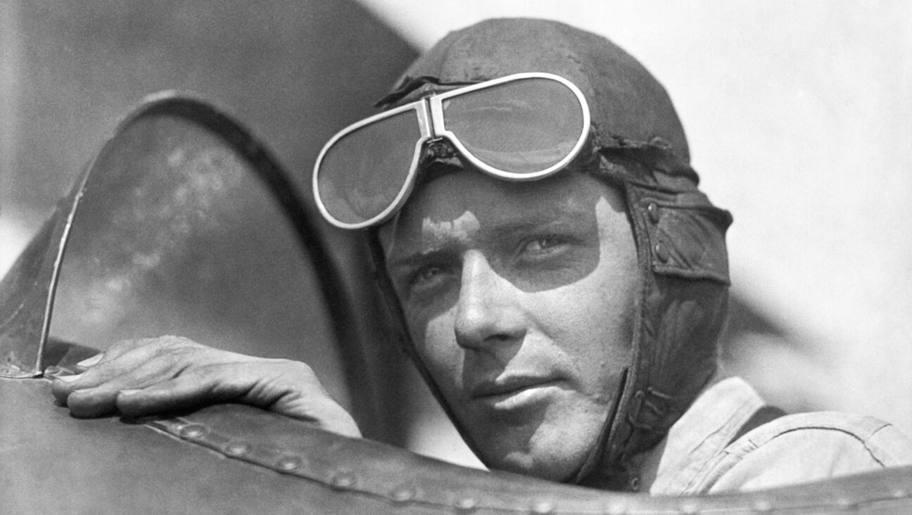 Charles Lindbergh in Lambert Field, St. Louis, 1923. 