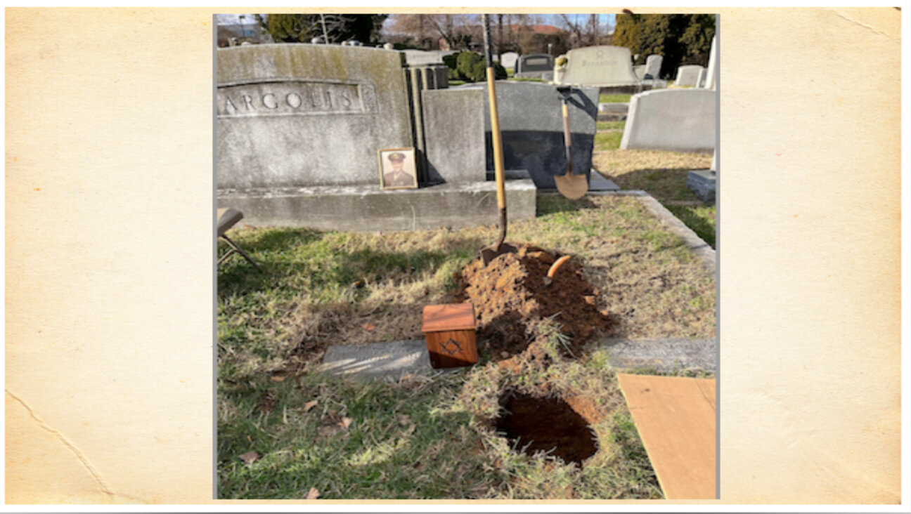 The burial of the remains of an unknown person or persons taken from Dachau were buried in a Jewish cemetery in Washington, D.C., on  Dec. 18, 2022.