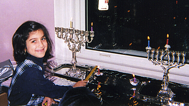 שפֿרה־קריינדל לאָווען ווי אַ קינד