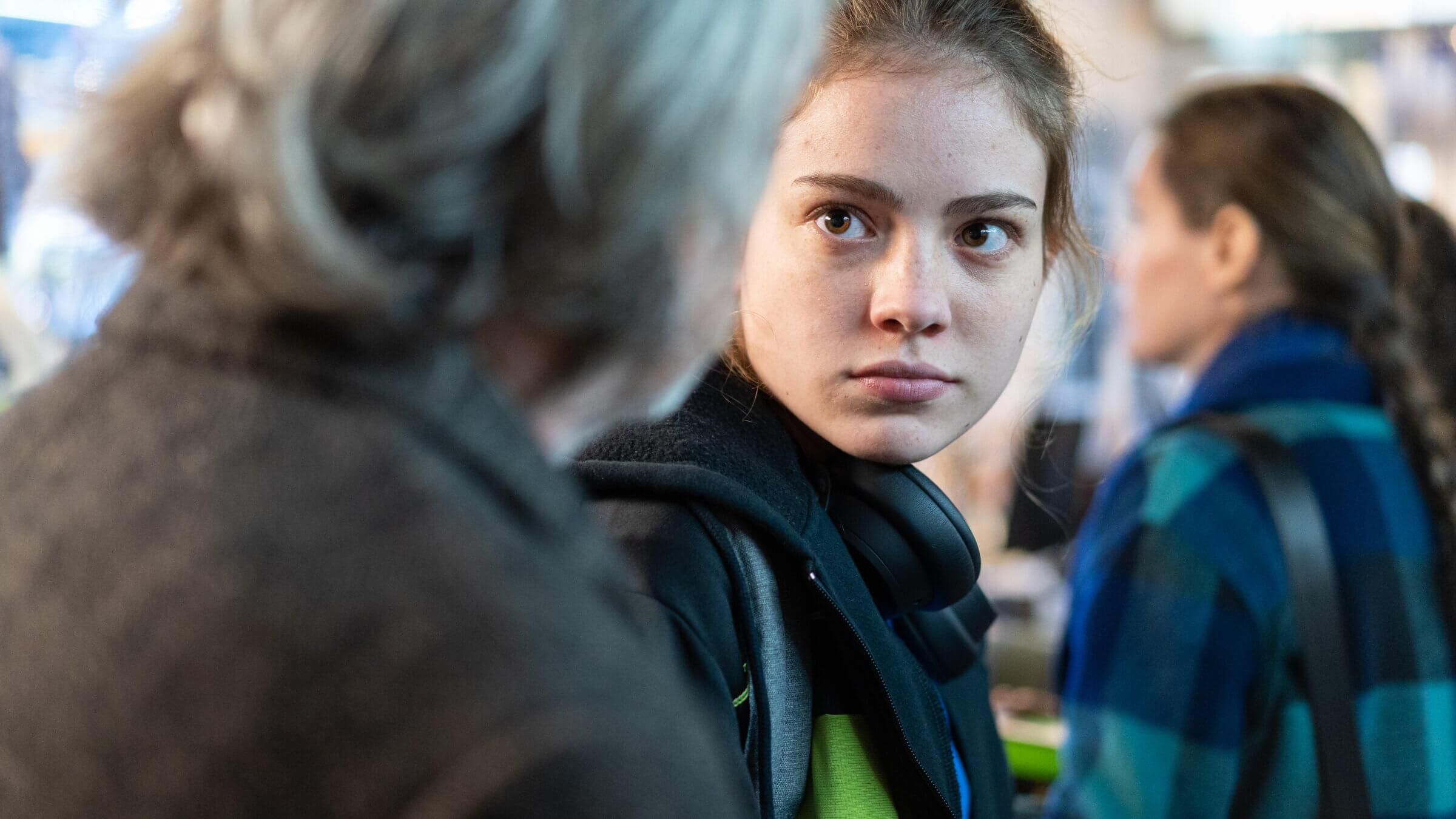 Victoria Eber plays Justine Sandberg in the movie <i>The Man in the Basement.</i> The French thriller about Holocaust denial was on the program for a festival of Jewish movies that was canceled in Canada.