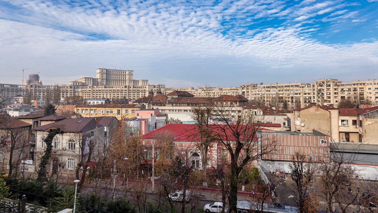 Downtown Bucharest and the Romanian parliament building are seen from the city’s Patriarchal Cathedral, Dec. 8, 2018. (Laszlo Szirtesi/Getty Images)