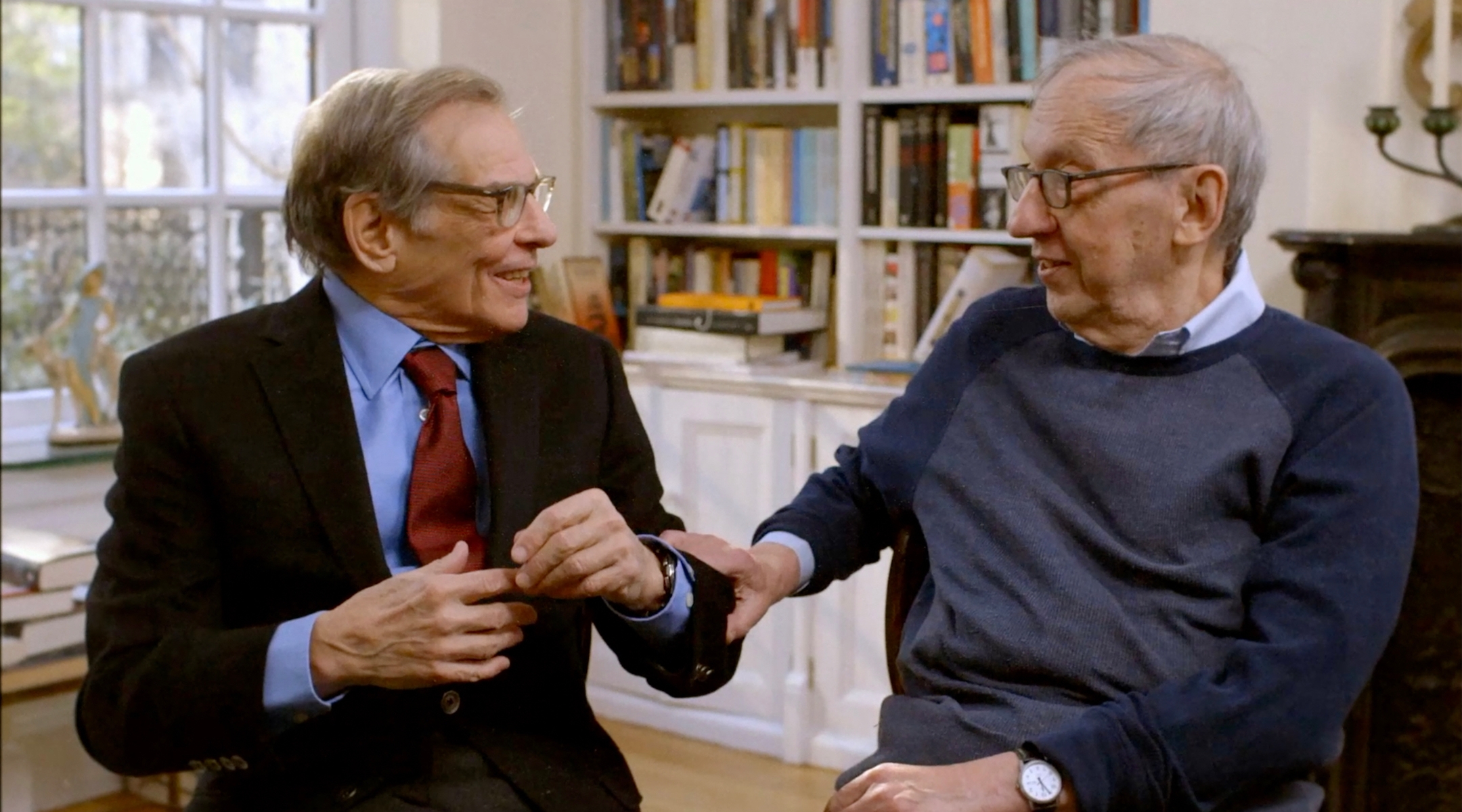 The relationship between political writer Robert Caro and his longtime editor Bob Gottlieb is the subject of “Turn Every Page,” a documentary directed by Gottlieb’s daughter Lizzie. (Courtesy)
