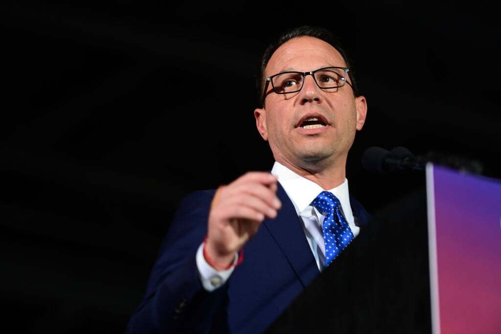 Josh Shapiro To Be Sworn In As Pennsylvania Governor On Bible That   GettyImages 1244627975 