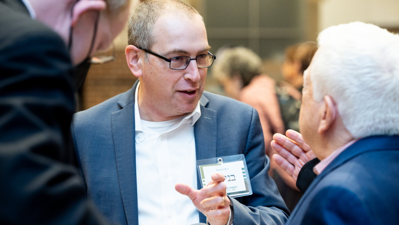 בנימין מאָס, איינער פֿון די רעפֿערענטן אויף דער ייִדיש־קאָנפֿערענץ, נאָוועמבער 2022