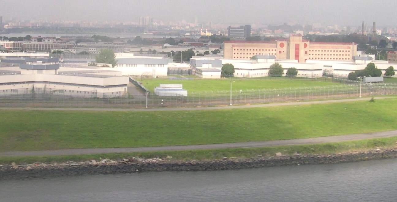 The Rikers Island and jail complex in 2004.