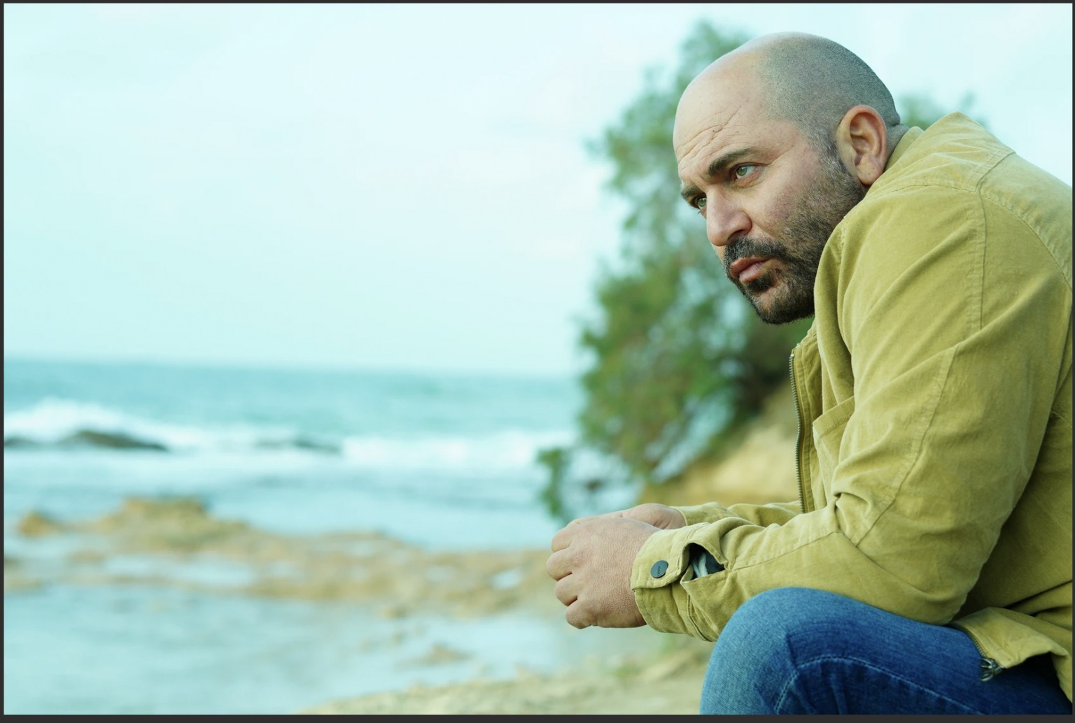 Lior Raz returns in the lead role for season four of Fauda, the show he created with Avi Issacharoff. (Elia Spinopolus)