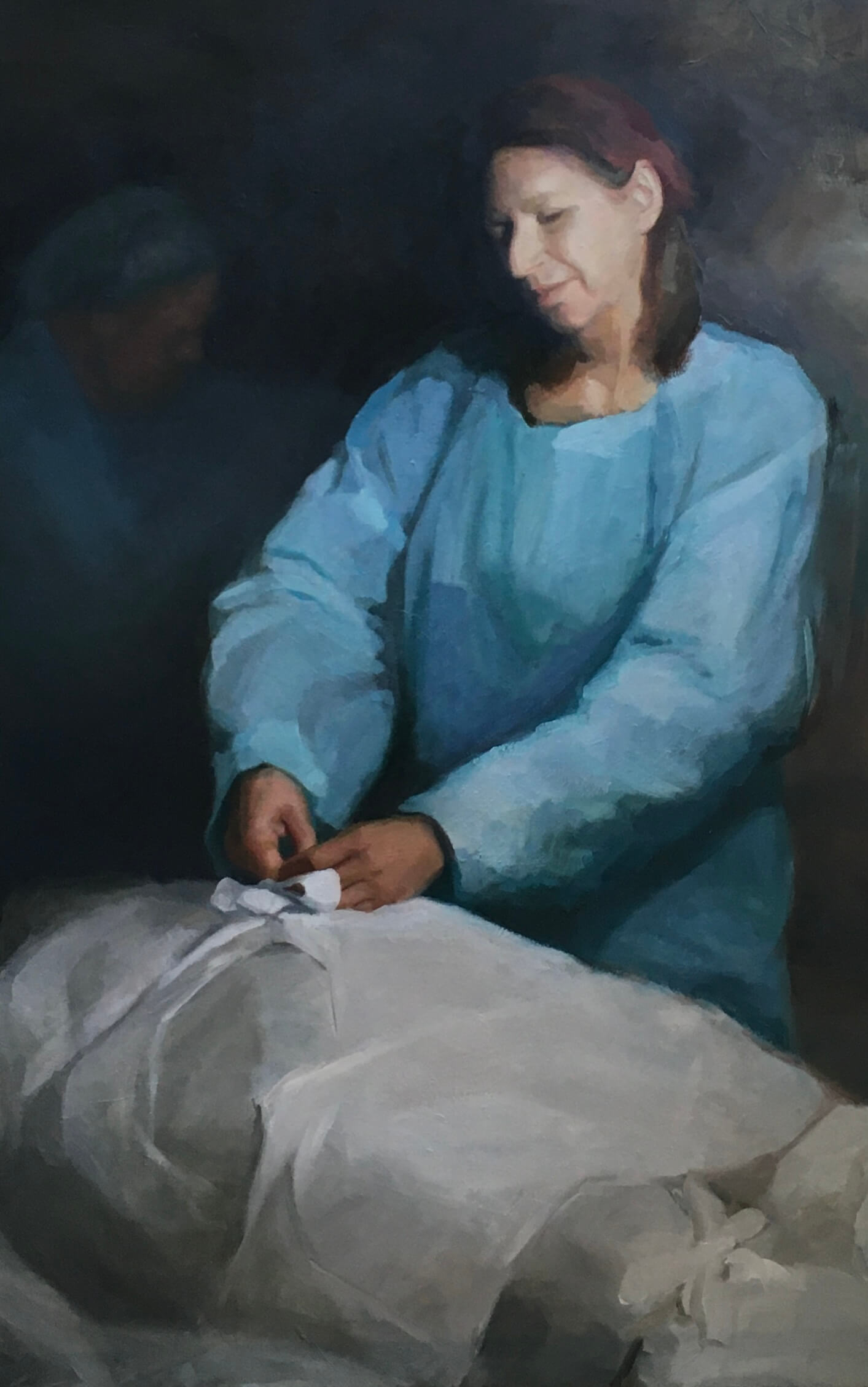 Jewish burial rituals inspire an artist