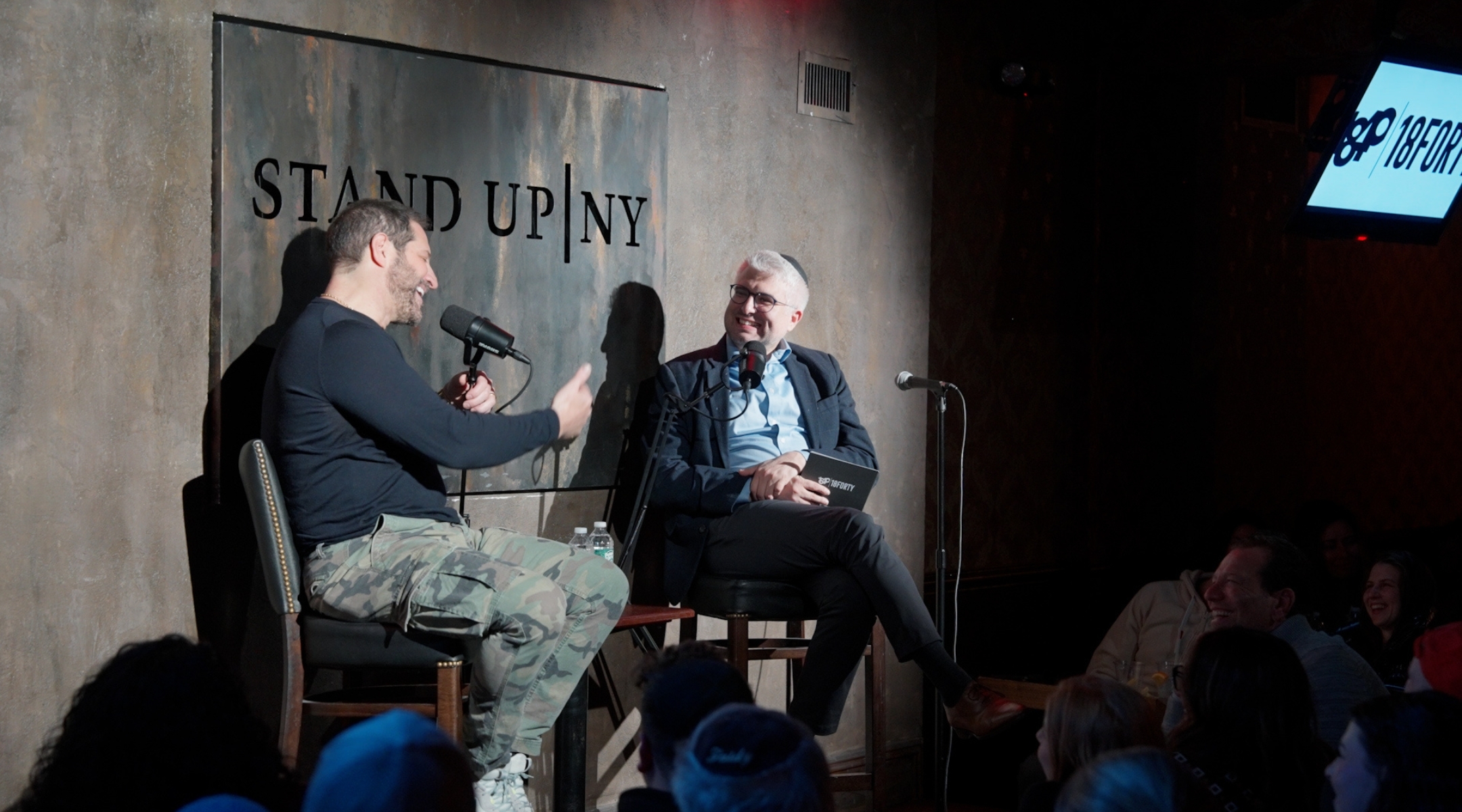 Modi Rosenfeld and David Bashevkin (Courtesy of StandUp NY)