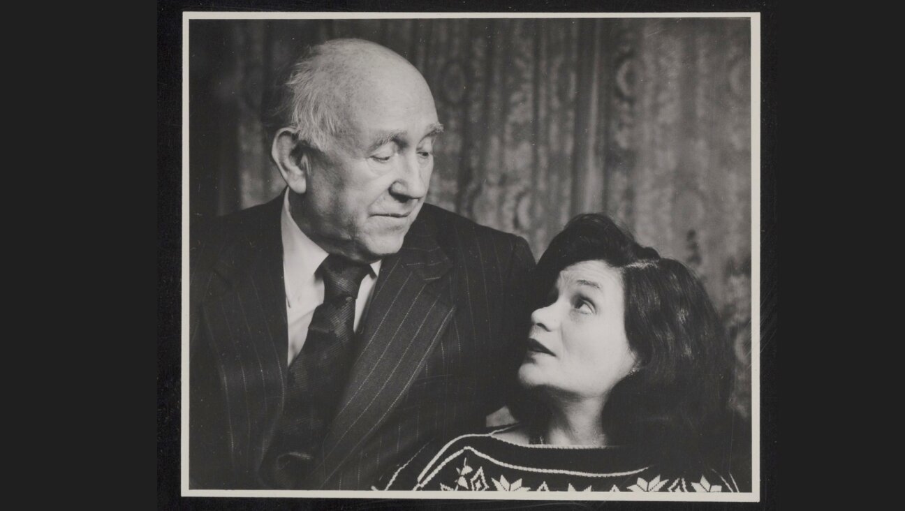 Chaim Grade and his wife Inna Hecker Grade, shown in the United States in 1978. The two met in Moscow in 1945. (YIVO Institute for Jewish Research)