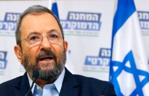 Former Israeli Prime Minister Ehud Barak.