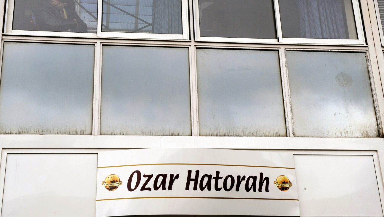 A view outside the Ozar Hatorah school in Toulouse, France, shortly after a gunman killed a rabbi and three students inside, March 19, 2012. (Eric Cabanis/AFP via Getty Images)