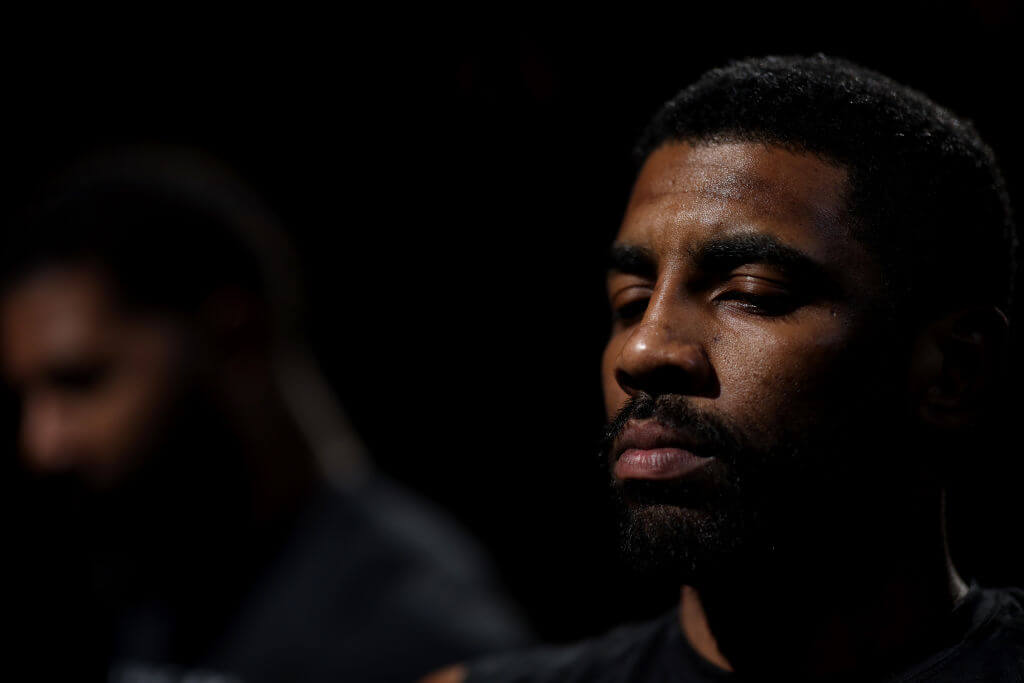 Kyrie Irving's Instagram post apologizing for sharing a link to an antisemitic movie has been taken down.