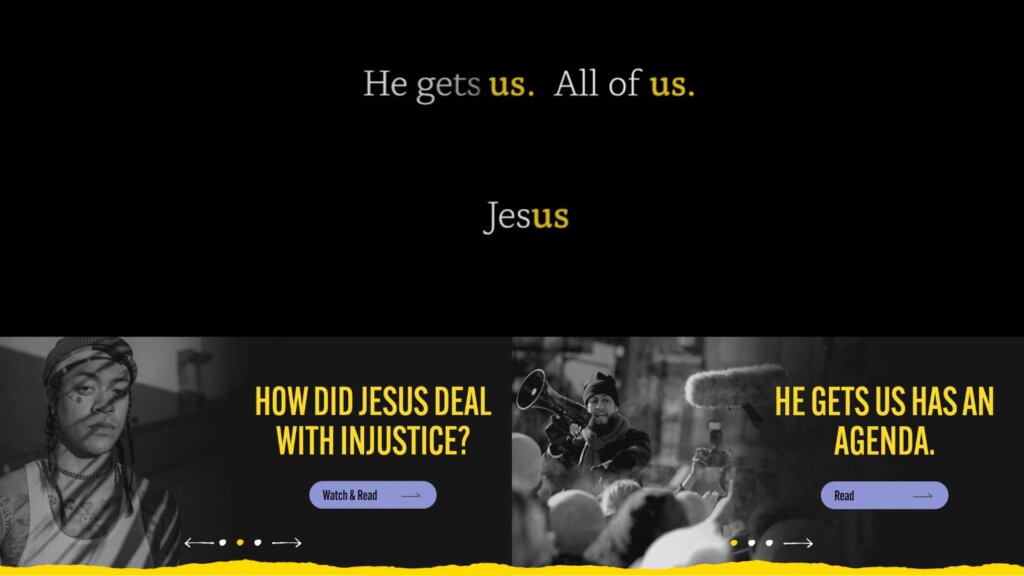 'He Gets Us' ads are selling Jesus at the Super Bowl. Who is buying