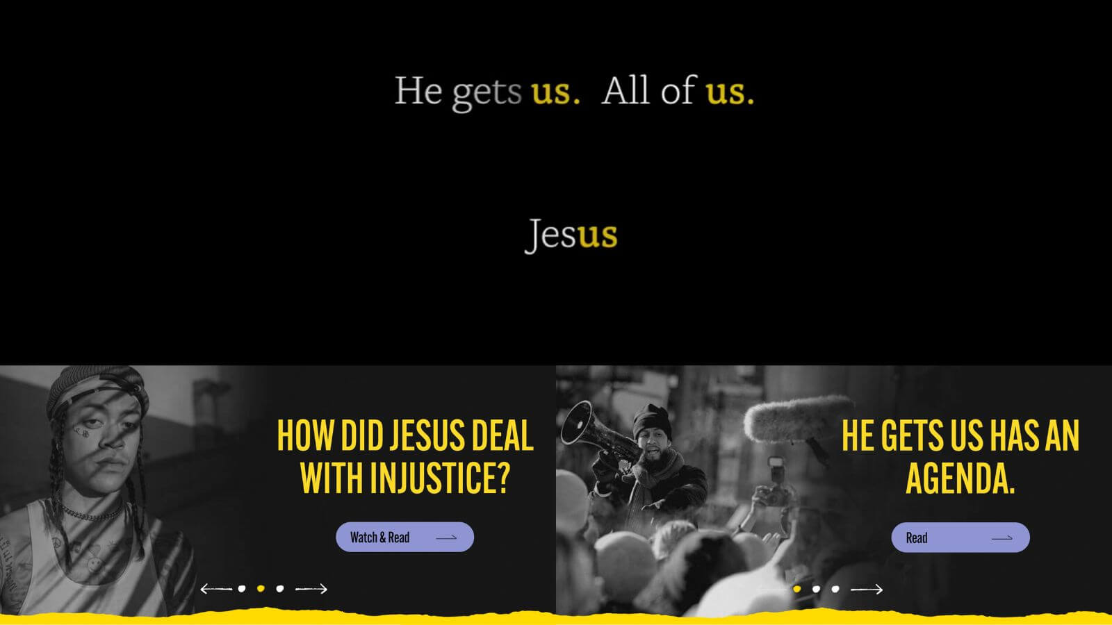 'He Gets Us' ads are selling Jesus at the Super Bowl. Who is buying ...