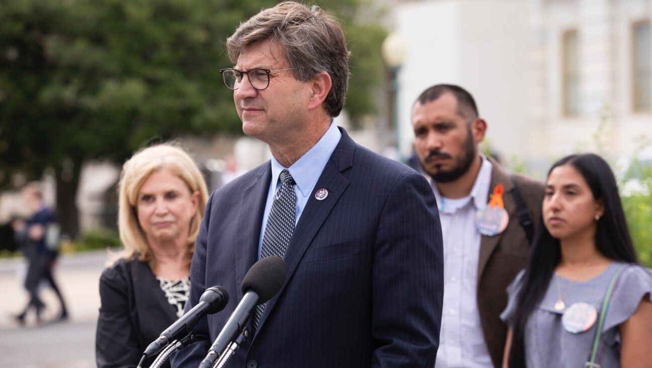 Illinois Democratic Rep. Brad Schneider speaks to reporters during a press conference in Washington, D.C., July 27, 2022. (Anna Rose Layden/Getty Images)