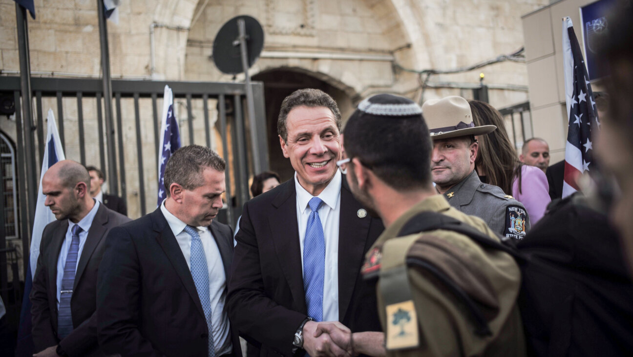 Then-Governor Andrew Cuomo in the Old City of Jerusalem on March 5, 2017. 