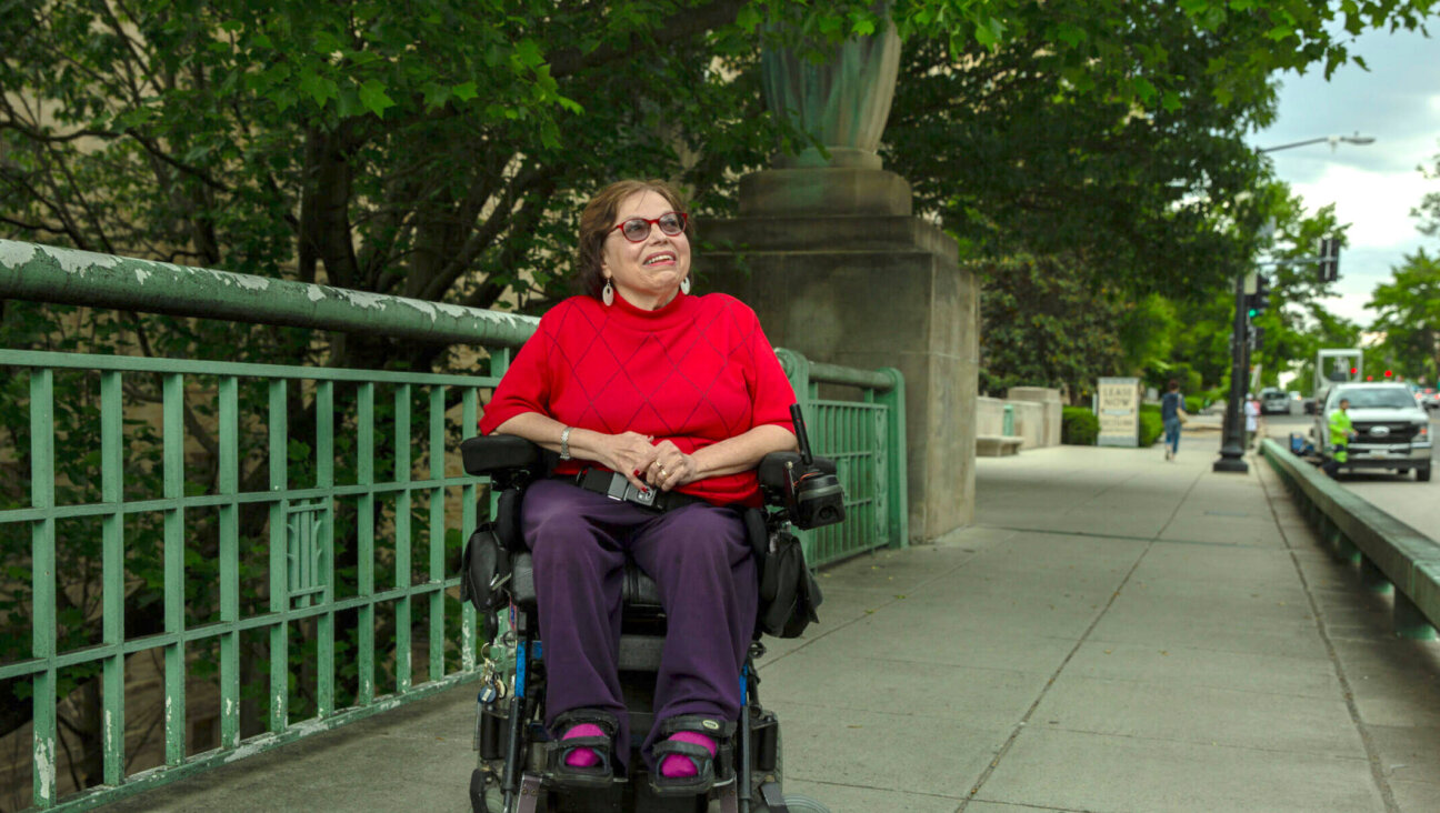 Disability rights advocate Judith Heumann sits for a portrait in Washington, D.C., May 11, 2021.