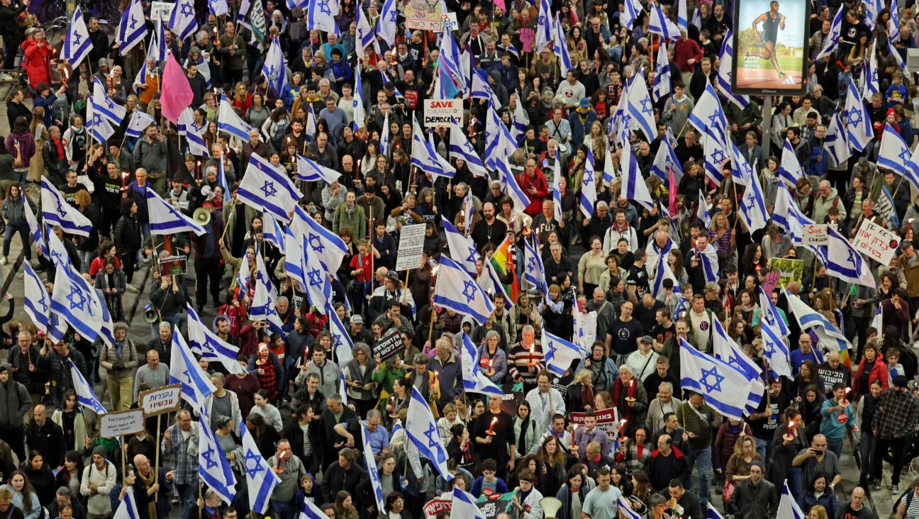 Hundreds of thousands of Israelis, like those gathered above in Tel Aviv, have turned out across the country to protest changes to Israel's supreme court. While many American Jewish leaders have spoken out against the legal reforms, organizers have had trouble mustering large crowds to protest in the United States.