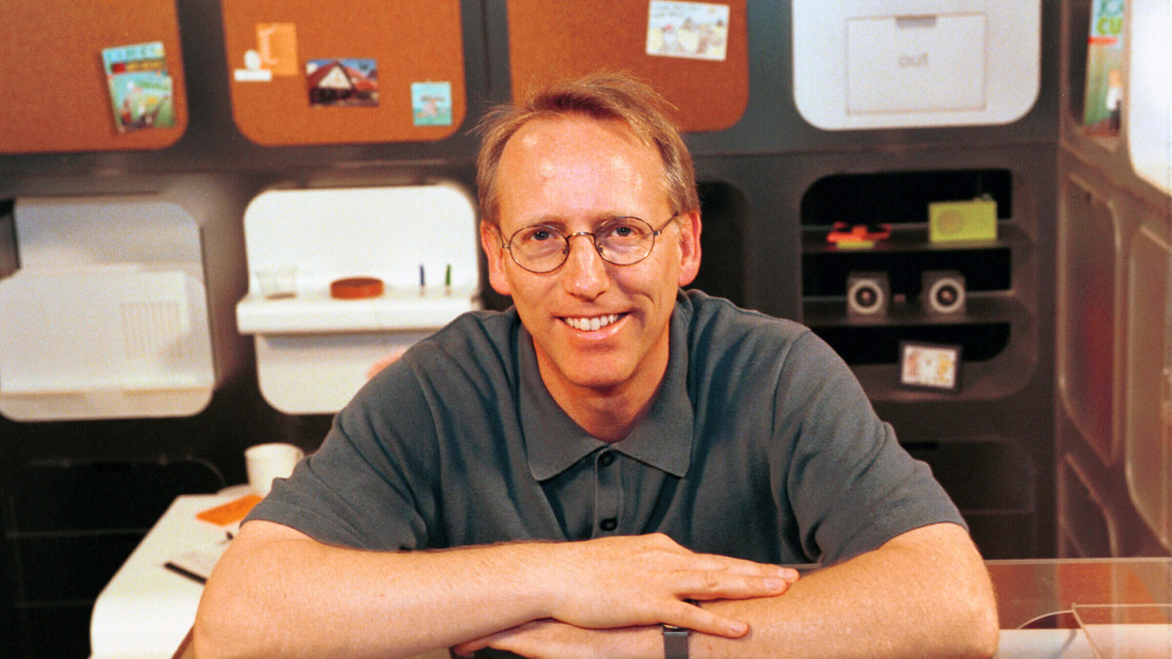 Scott Adams, creator of the comic strip <i>Dilbert</i>.