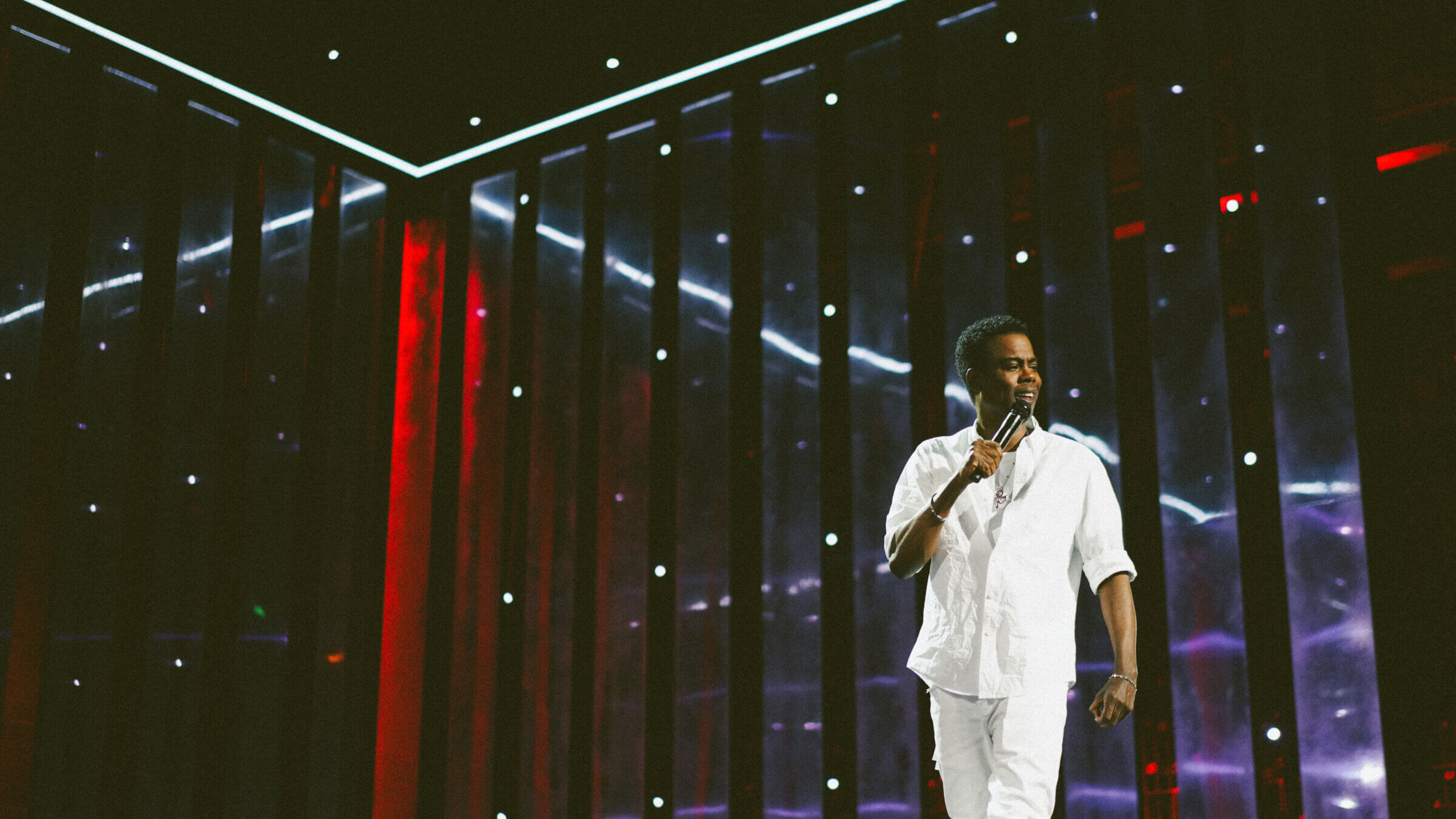 Chris Rock performs his special "Selective Outrage" at the Hippodrome Theater in Baltimore. 