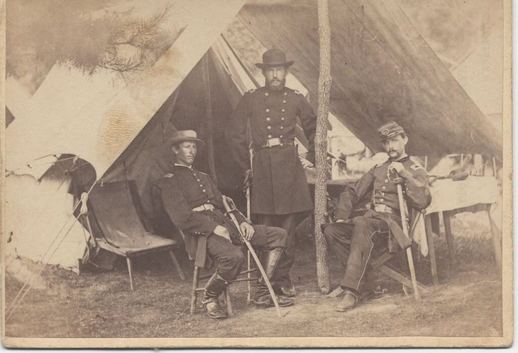 Union officers in 1862. (Courtesy Penn State Special Collections)