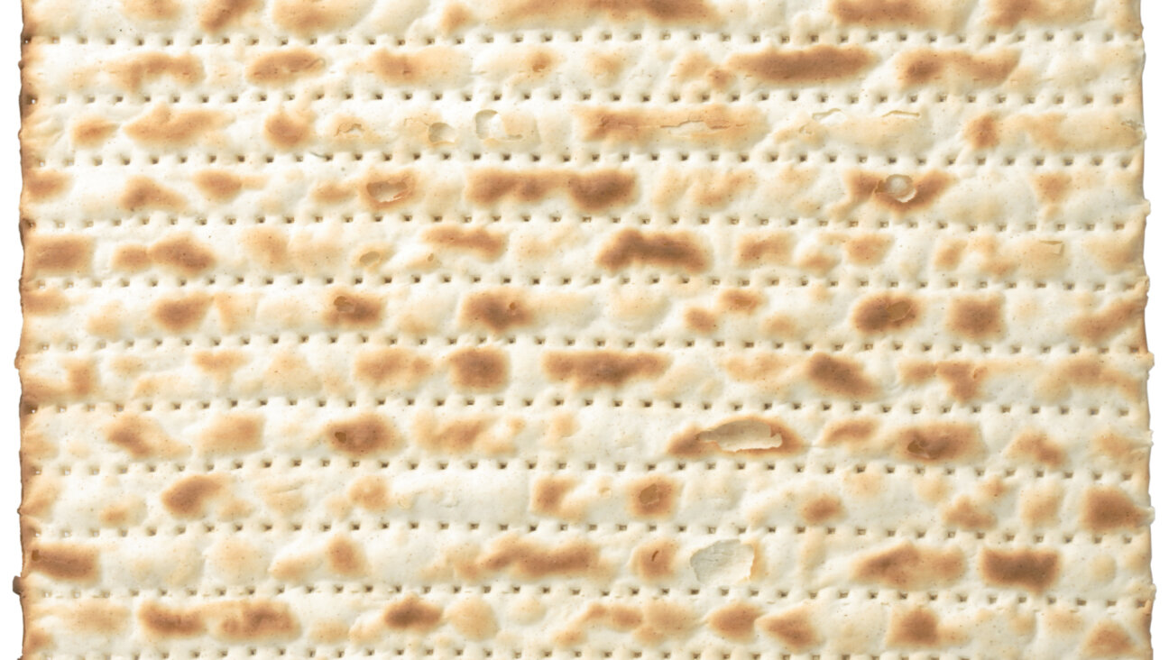 Matzo, isolated on white with clipping path