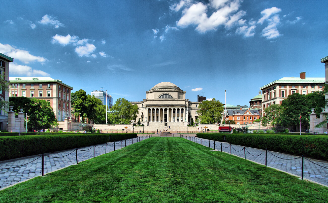 Columbia University, pictured here, plans a Tel Aviv outpost, and four professors are urging the school to proceed with the plan despite opposition from other faculty. 