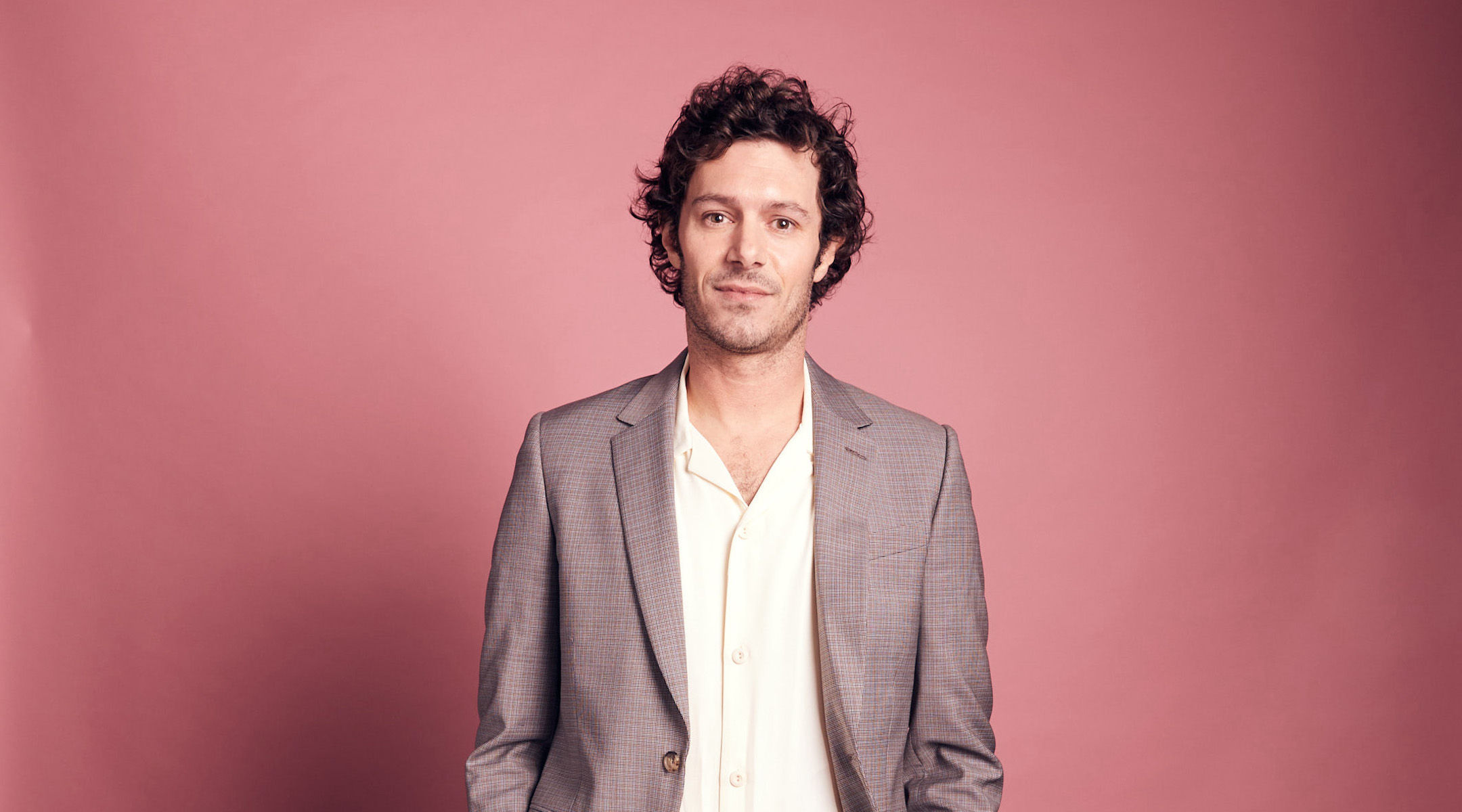 Adam Brody poses in the IMDb Portrait Studio at the 2023 Independent Spirit Awards in Santa Monica, Calif., March 4, 2023. (Michael Rowe/Getty Images for IMDb)