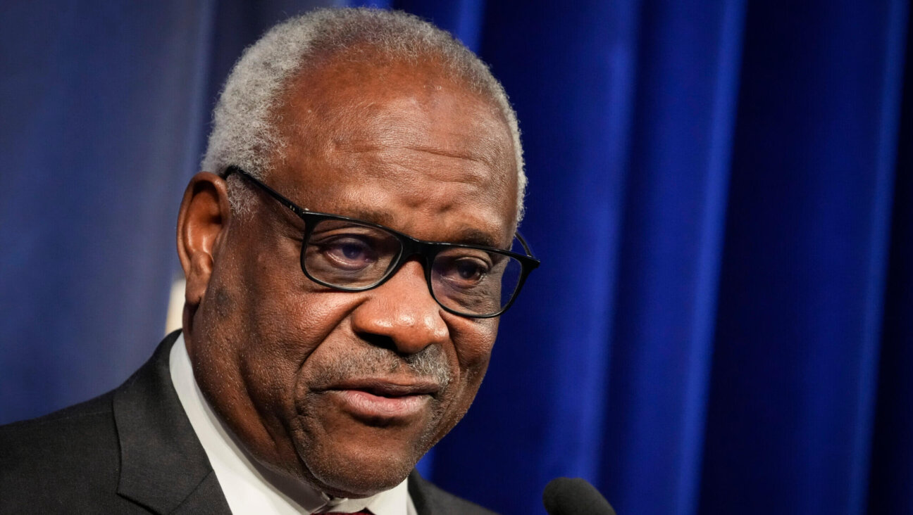 Associate Supreme Court Justice Clarence Thomas speaks at the Heritage Foundation on October 21, 2021, in Washington, D.C. Justice Thomas' friendship with billionaire Republican donor Harlan Crow, collector of Nazi artifacts, has recently come under scrutiny.