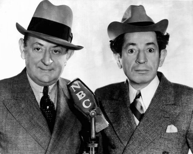 Eugene and Willie Howard in 1936.