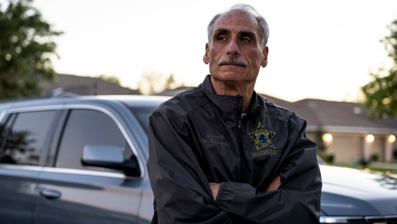 Volusia County Sheriff Mike Chitwood outside his home in Port Orange, Florida, March 16 2023. (Thomas Simonetti for The Washington Post via Getty Images)