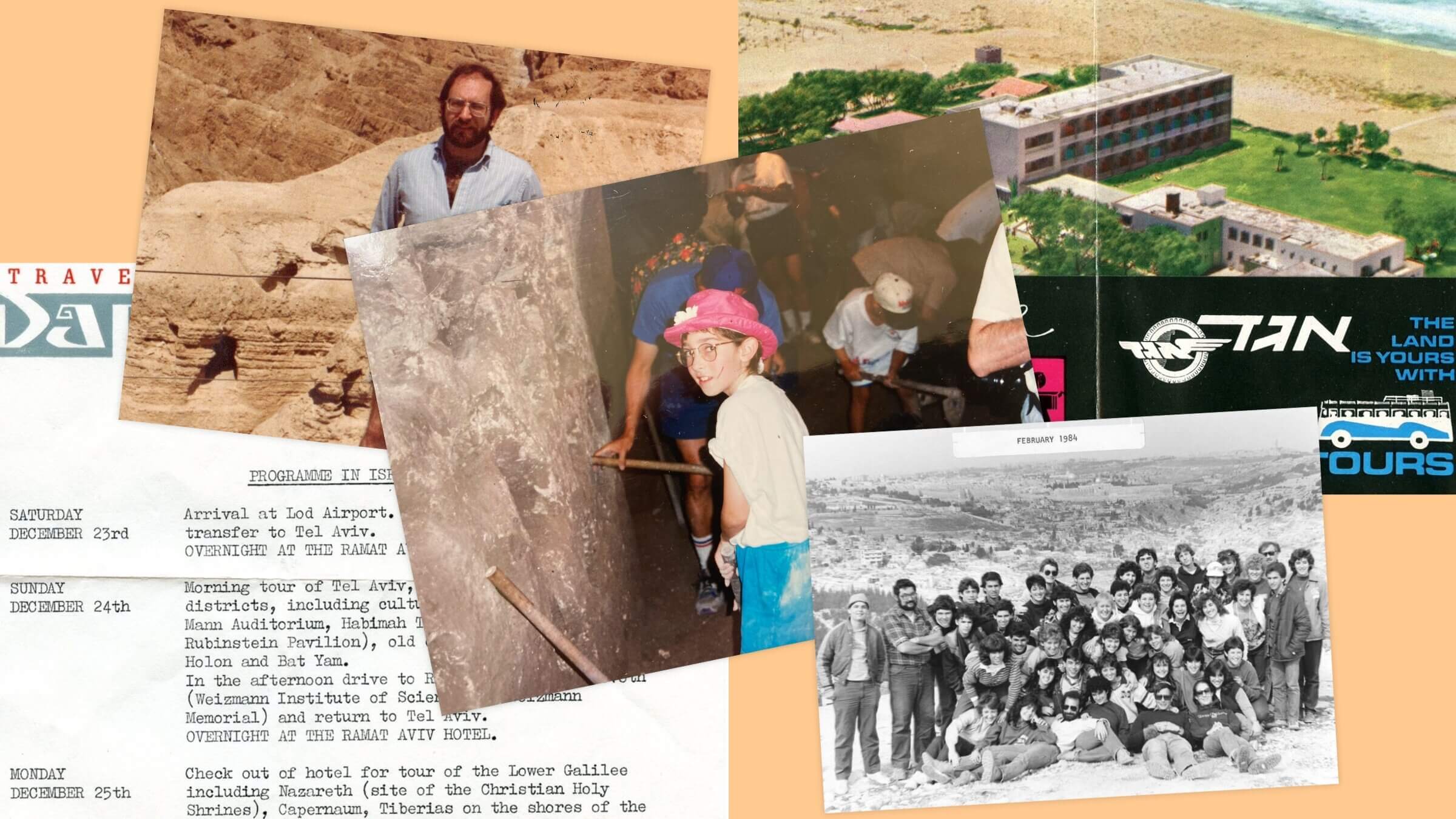 Readers sent in their memories and photographs of their first trips to Israel.