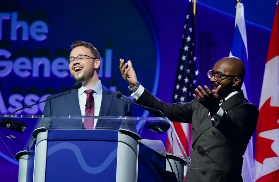 Rabbi Isaiah Rothstein, <i>left</i>, who heads the Jewish Federation of North America's diversity work, will lead the 4-day delegation of Jews of color leaders to Israel later this month.