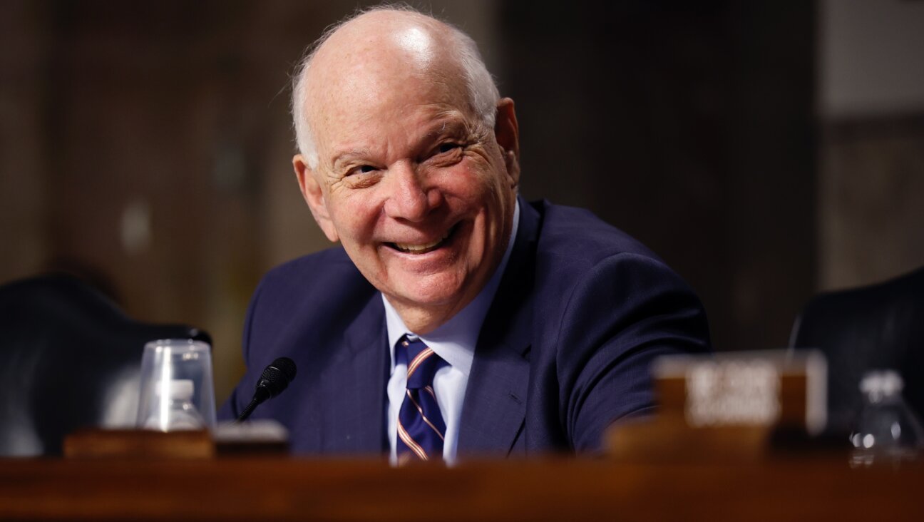 U.S. Helsinki Commission Chairman Sen. Ben Cardin, a Maryland Democrat, presides over a hearing about the recent rise in antisemitism and its threat to democracy in the Dirksen Senate Office Building on Capitol Hill, Dec. 13, 2022. (Chip Somodevilla/Getty Images)