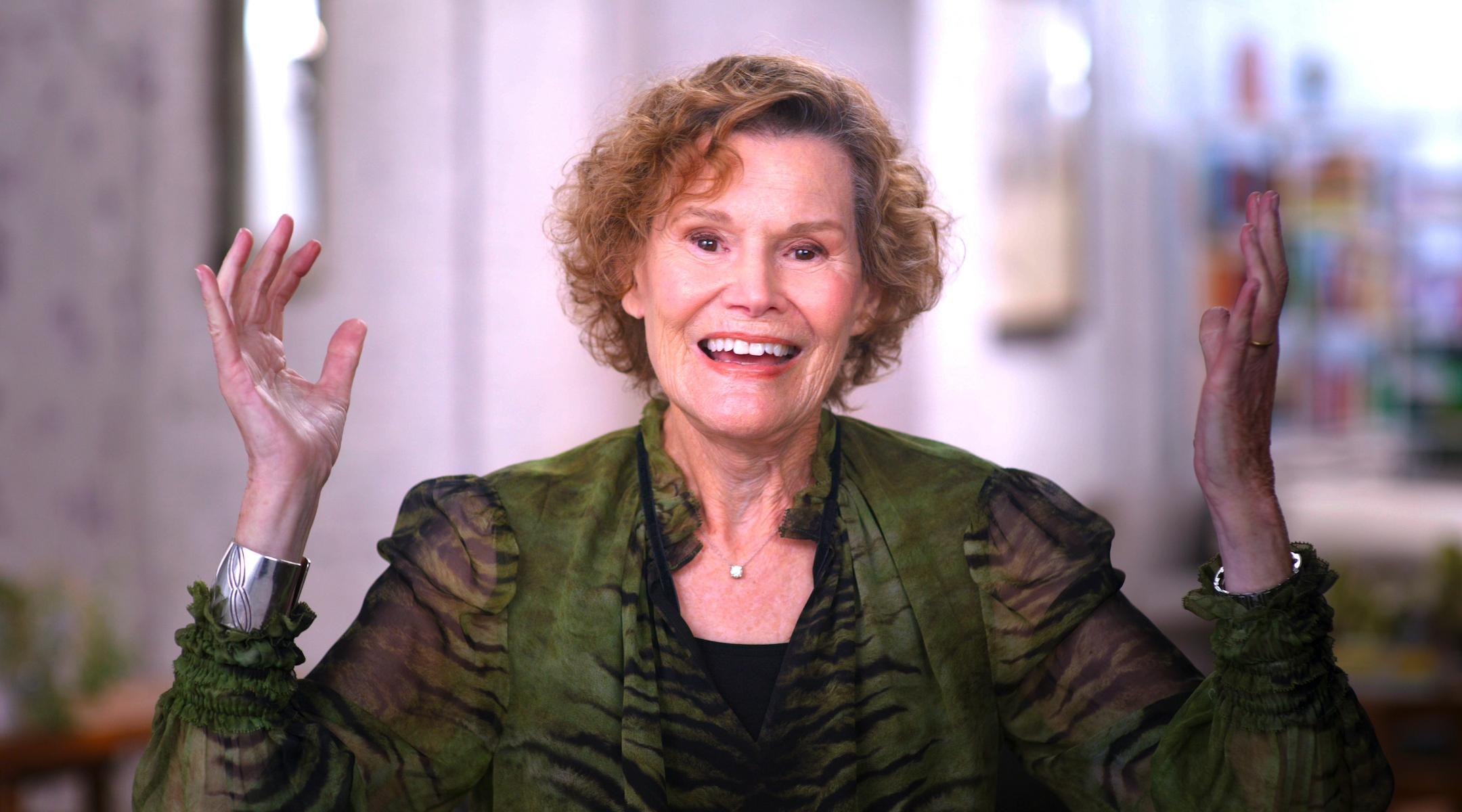 Judy Blume seen in the documentary “Judy Blume Forever.” (Courtesy of Prime Video)